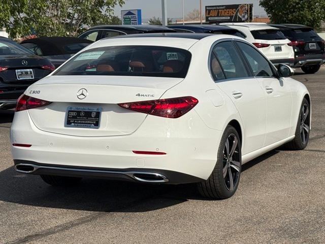 new 2025 Mercedes-Benz C-Class car, priced at $52,885