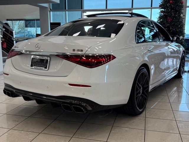 new 2025 Mercedes-Benz AMG S 63 E car, priced at $197,755