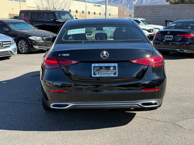 new 2025 Mercedes-Benz C-Class car, priced at $51,685