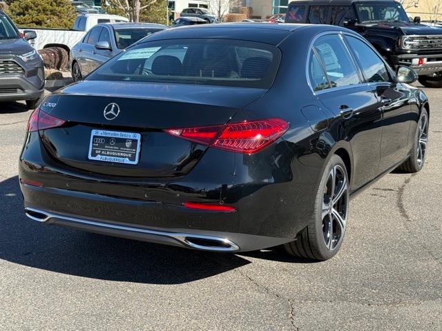 new 2025 Mercedes-Benz C-Class car, priced at $51,685