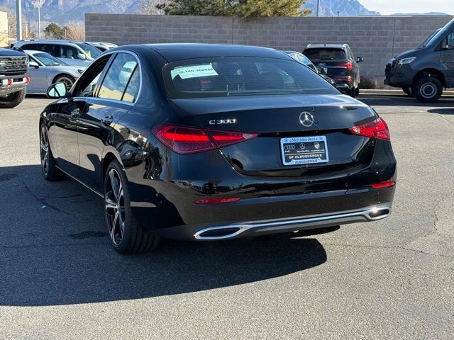 new 2025 Mercedes-Benz C-Class car, priced at $51,685