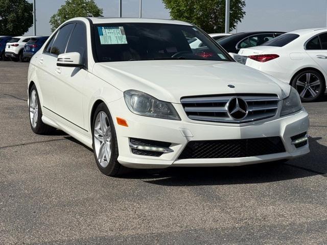 used 2012 Mercedes-Benz C-Class car, priced at $14,000