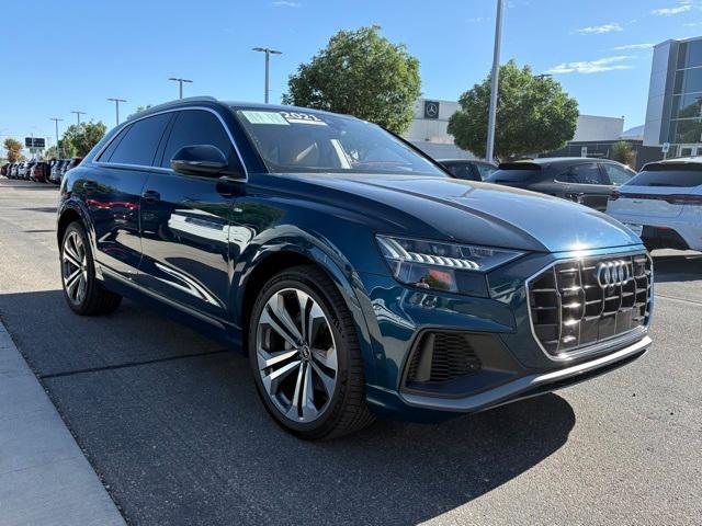 used 2021 Audi Q8 car, priced at $52,000