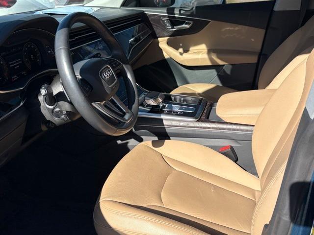 used 2021 Audi Q8 car, priced at $52,000