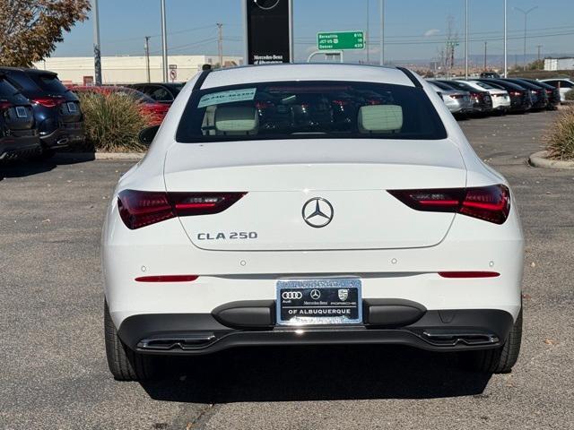 new 2025 Mercedes-Benz CLA 250 car, priced at $45,745