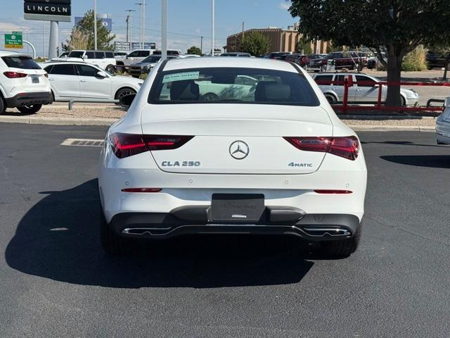 new 2025 Mercedes-Benz CLA 250 car, priced at $52,670