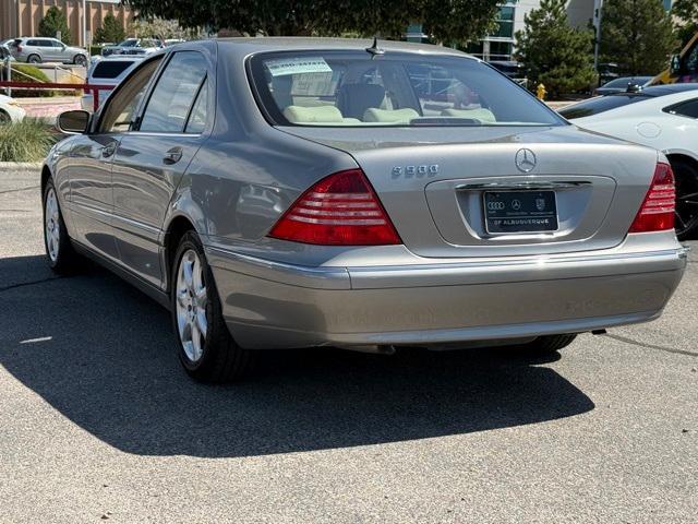 used 2003 Mercedes-Benz S-Class car, priced at $14,000