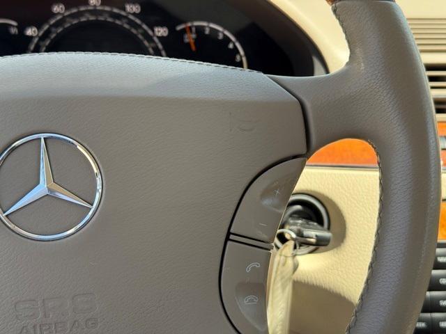 used 2003 Mercedes-Benz S-Class car, priced at $14,000
