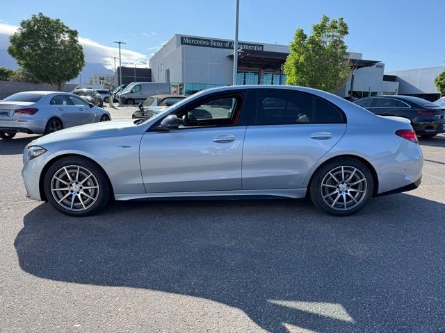 new 2025 Mercedes-Benz AMG C 43 car, priced at $67,770