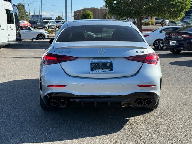 new 2025 Mercedes-Benz AMG C 43 car, priced at $67,770