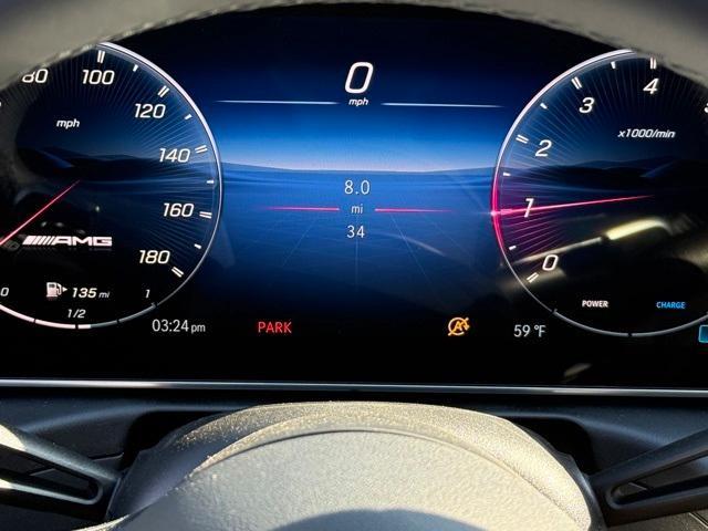 new 2025 Mercedes-Benz AMG C 43 car, priced at $67,770
