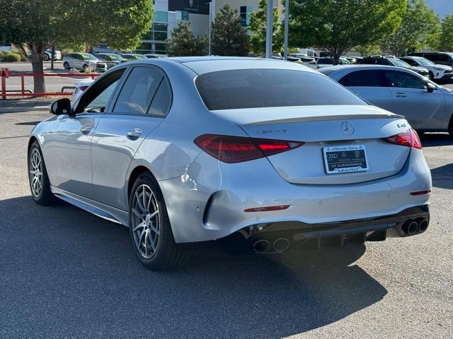new 2025 Mercedes-Benz AMG C 43 car, priced at $67,770