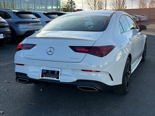 new 2025 Mercedes-Benz CLA 250 car, priced at $52,255