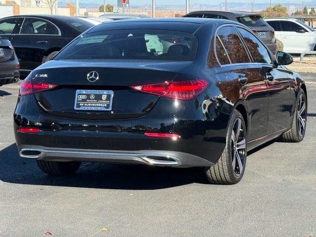 used 2025 Mercedes-Benz C-Class car, priced at $46,000