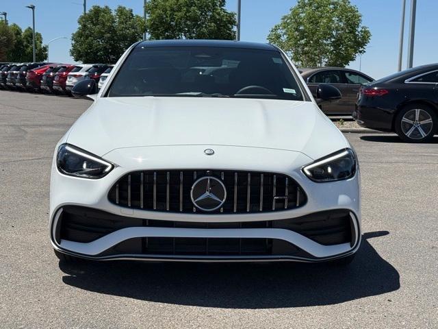 new 2025 Mercedes-Benz AMG C 43 car, priced at $70,705