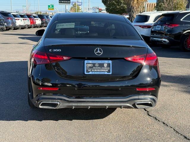 used 2024 Mercedes-Benz C-Class car, priced at $49,000