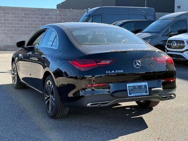 new 2025 Mercedes-Benz CLA 250 car, priced at $45,945