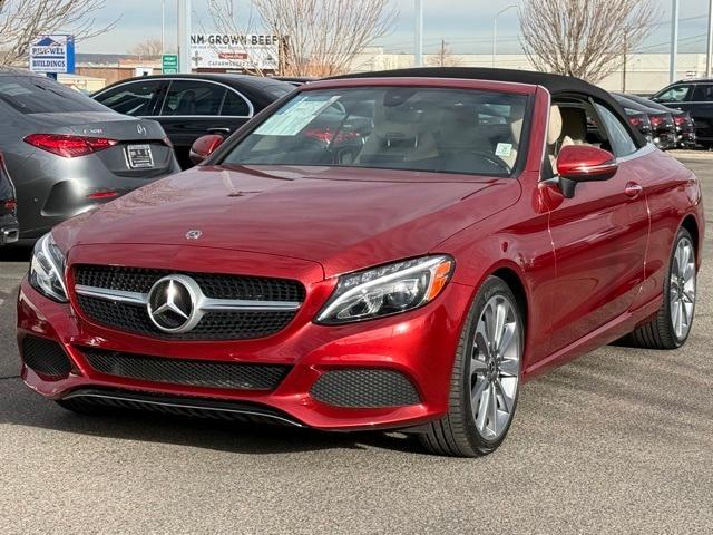 used 2018 Mercedes-Benz C-Class car, priced at $34,000