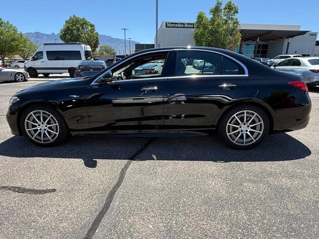 new 2025 Mercedes-Benz AMG C 43 car, priced at $64,650