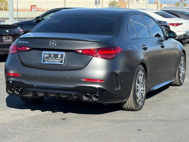 used 2024 Mercedes-Benz AMG C 43 car, priced at $68,000