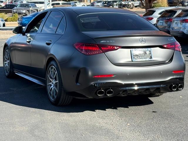used 2024 Mercedes-Benz AMG C 43 car, priced at $68,000