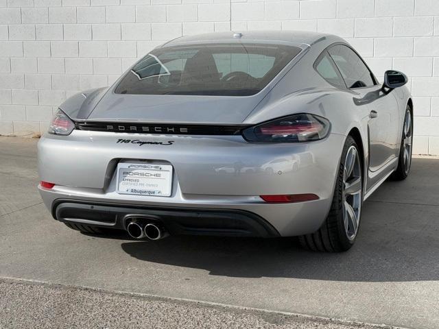 used 2024 Porsche 718 Cayman car, priced at $99,000