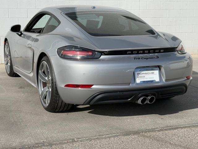 used 2024 Porsche 718 Cayman car, priced at $99,000