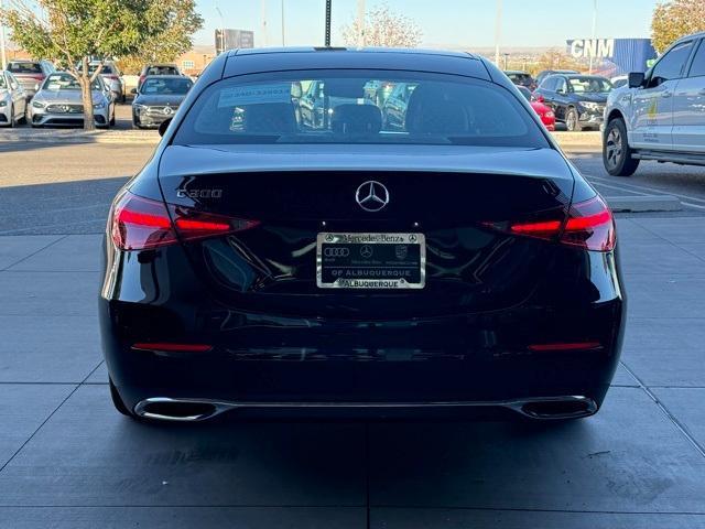 new 2025 Mercedes-Benz C-Class car, priced at $50,085