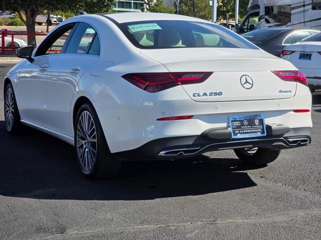 used 2025 Mercedes-Benz CLA 250 car, priced at $46,000
