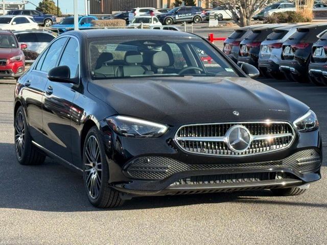 new 2025 Mercedes-Benz C-Class car, priced at $53,055