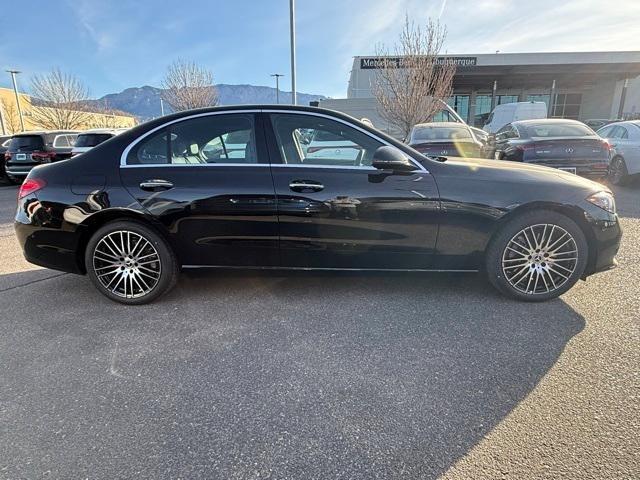 new 2025 Mercedes-Benz C-Class car, priced at $53,055