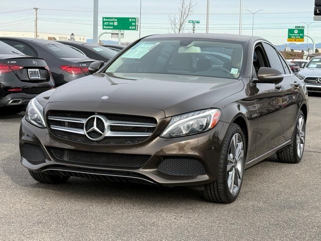 used 2017 Mercedes-Benz C-Class car, priced at $24,000