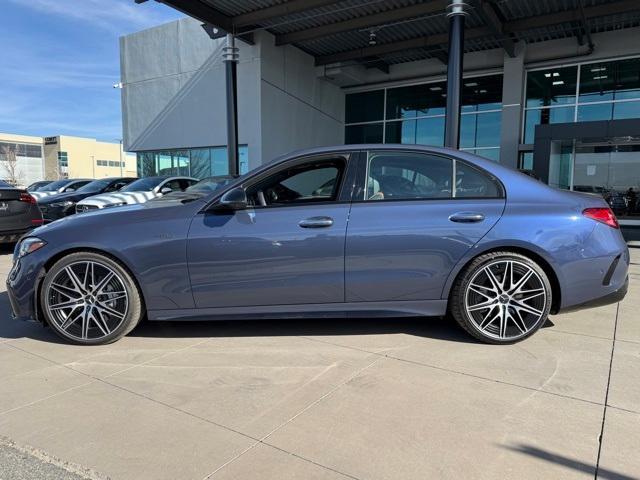 new 2025 Mercedes-Benz AMG C 43 car, priced at $77,885