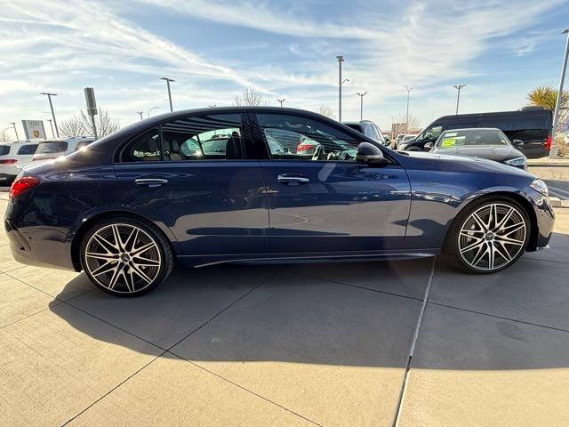 new 2025 Mercedes-Benz AMG C 43 car, priced at $77,885