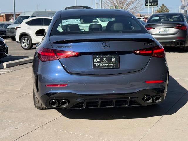 new 2025 Mercedes-Benz AMG C 43 car, priced at $77,885