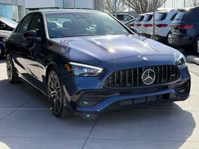 new 2025 Mercedes-Benz AMG C 43 car, priced at $77,885