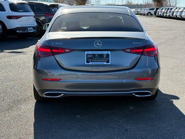 used 2022 Mercedes-Benz C-Class car, priced at $42,000