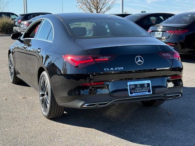 new 2025 Mercedes-Benz CLA 250 car, priced at $45,945