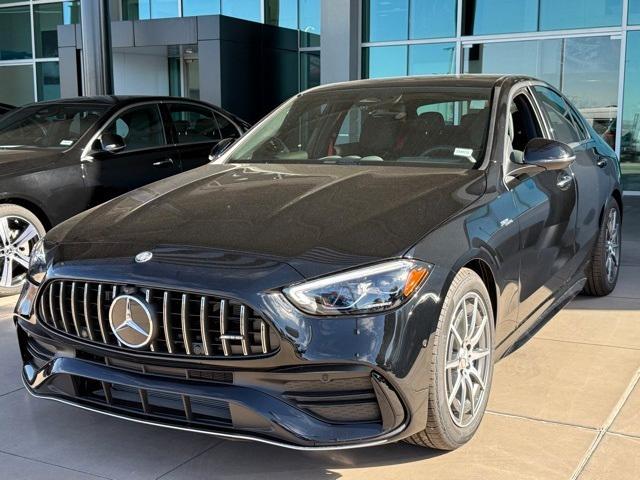 new 2025 Mercedes-Benz AMG C 43 car, priced at $64,650