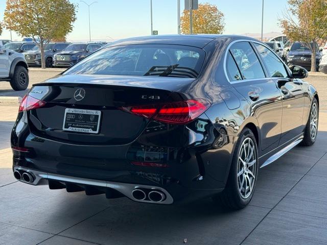 new 2025 Mercedes-Benz AMG C 43 car, priced at $64,650