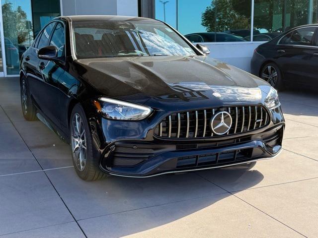 new 2025 Mercedes-Benz AMG C 43 car, priced at $64,650