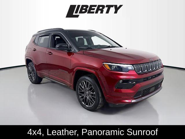 used 2022 Jeep Compass car, priced at $24,474