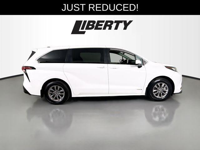 used 2021 Toyota Sienna car, priced at $28,998