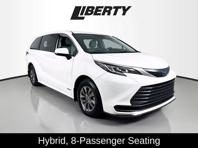 used 2021 Toyota Sienna car, priced at $32,498