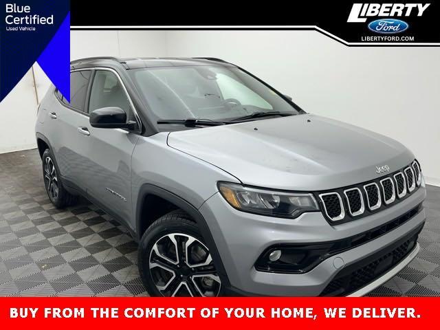 used 2023 Jeep Compass car, priced at $23,670