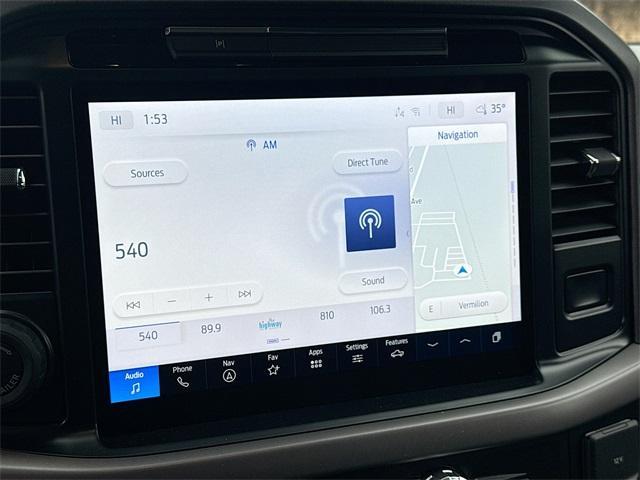 new 2025 Ford F-150 car, priced at $55,153