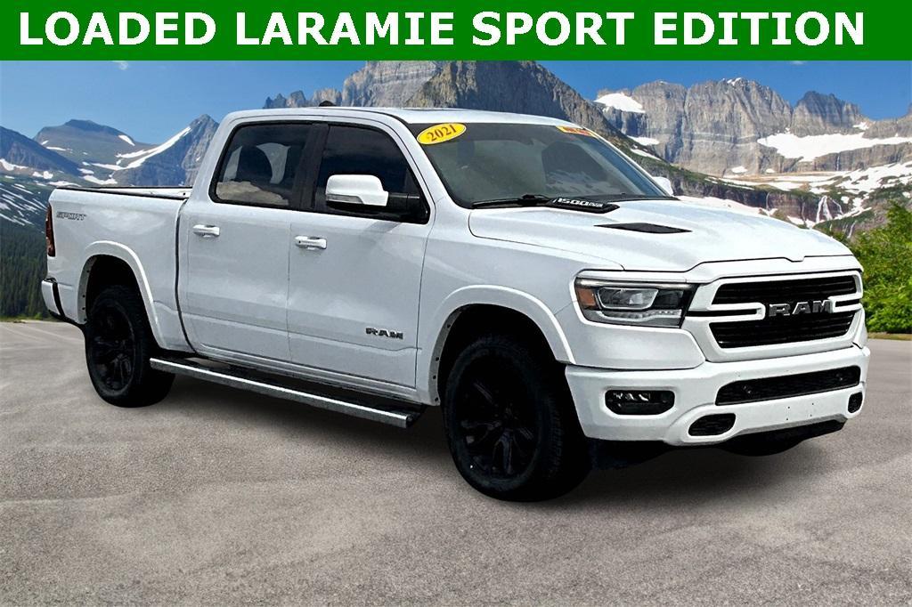 used 2021 Ram 1500 car, priced at $38,185