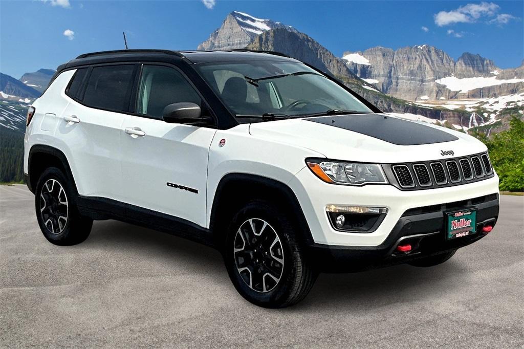 used 2021 Jeep Compass car, priced at $17,189
