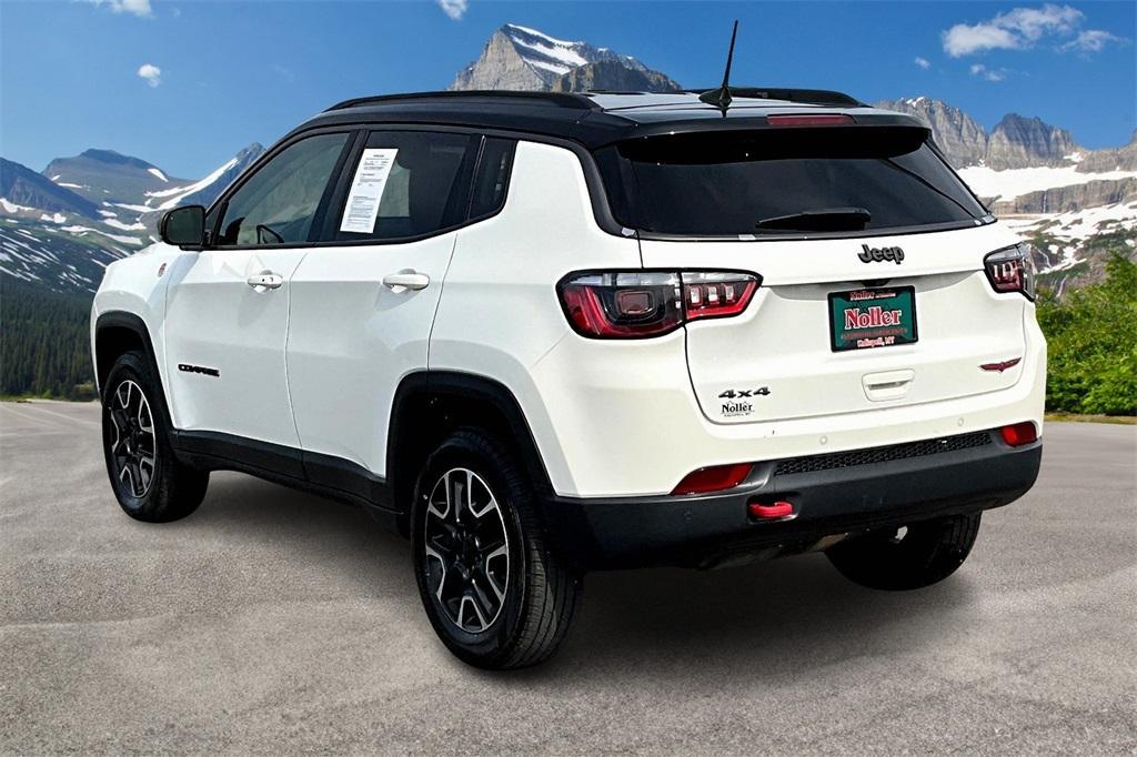 used 2021 Jeep Compass car, priced at $17,189