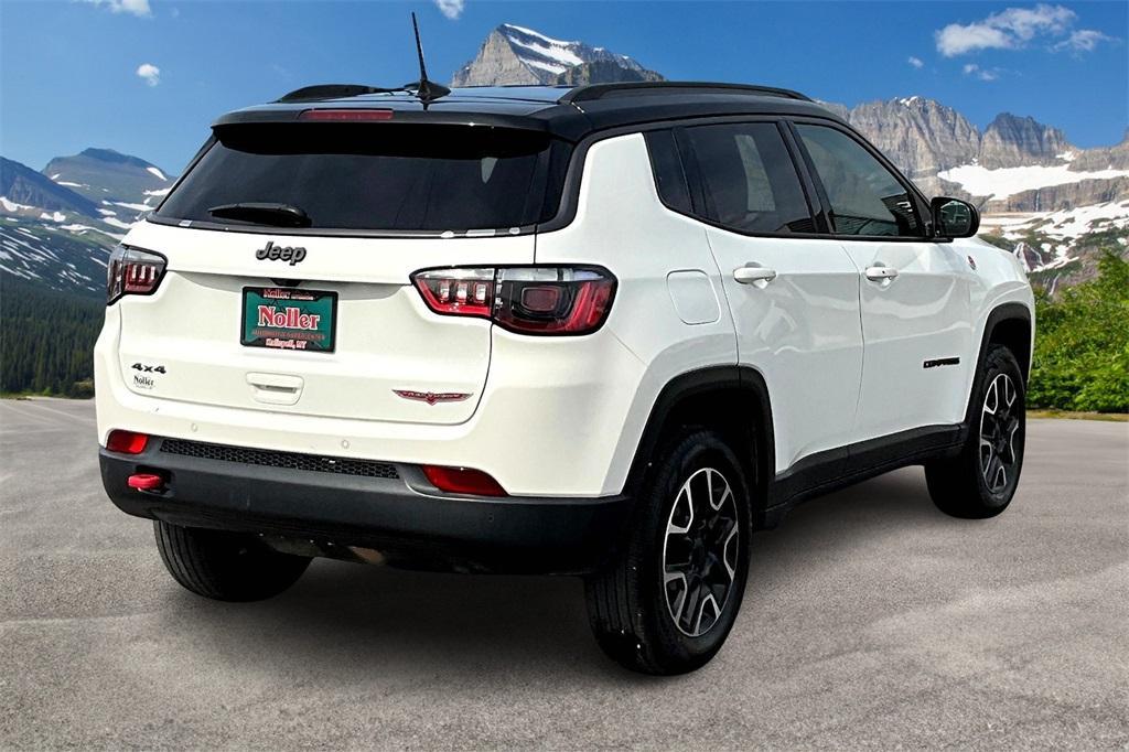 used 2021 Jeep Compass car, priced at $17,189